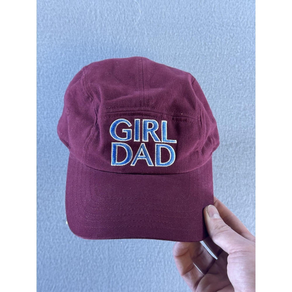 Goodfellow & Co Girl Dad Hat Cap Snap Back Mens One Size Red Embroidered Twill